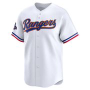 Steve Buechele Men's Limited Texas Rangers Gold White 2024 Collection Jersey