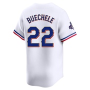 Steve Buechele Men's Limited Texas Rangers Gold White 2024 Collection Jersey