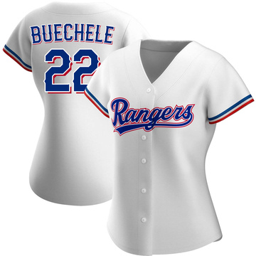 Steve Buechele Women's Authentic Texas Rangers White Home Jersey